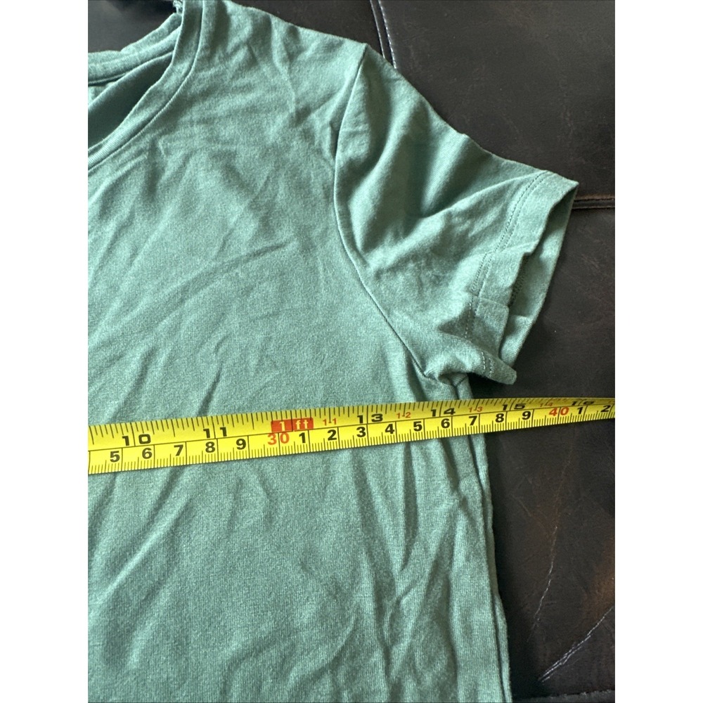 Majestic Filatures Size2/ Small Tee Deluxe Soft Touch Crewneck T-shirt Malachite - Picture 2 of 9